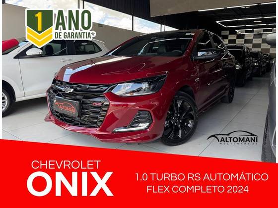 CHEVROLET ONIX 1.0 TURBO FLEX RS AUTOMÁTICO